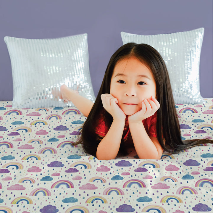 Rainbow Sensory Fitted Bed Sheet
