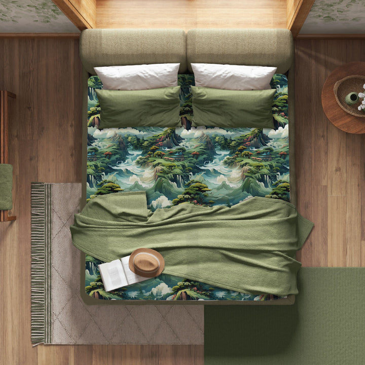 Anime Sensory Fitted Bed Sheet