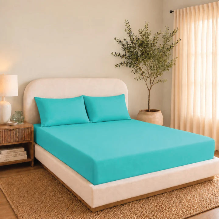 Aqua Sensory Fitted Bed Sheet