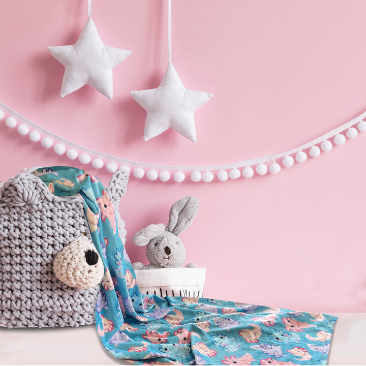 Axolotl - Plush Blanket