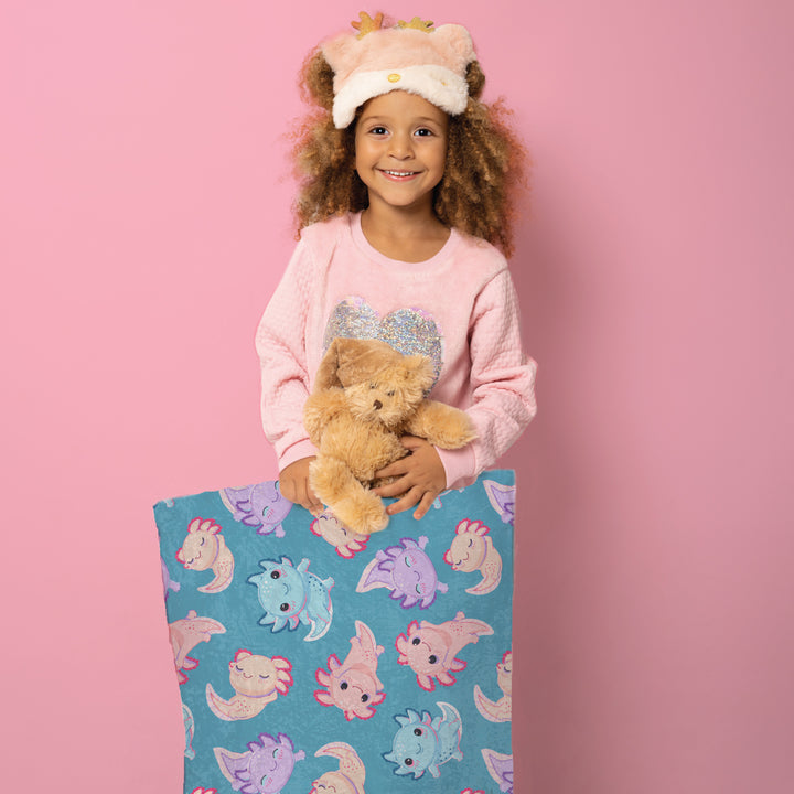 Axolotl - Plush Pillowcase