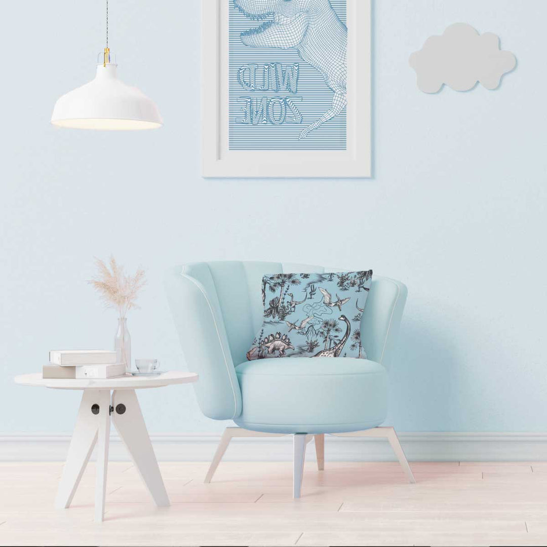 Blue Dino Sensory Cushion