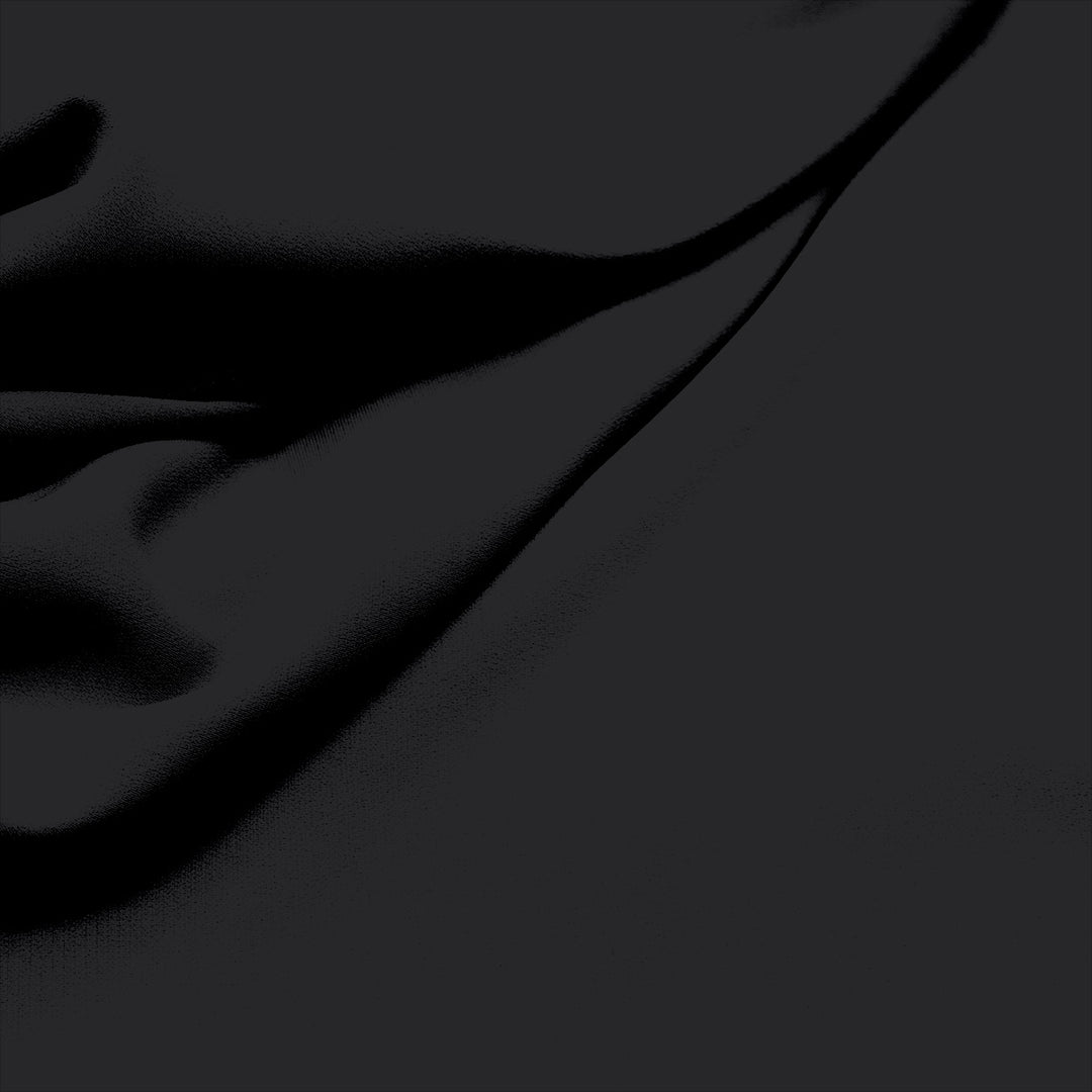 Black Sensory Fitted Bed Sheet