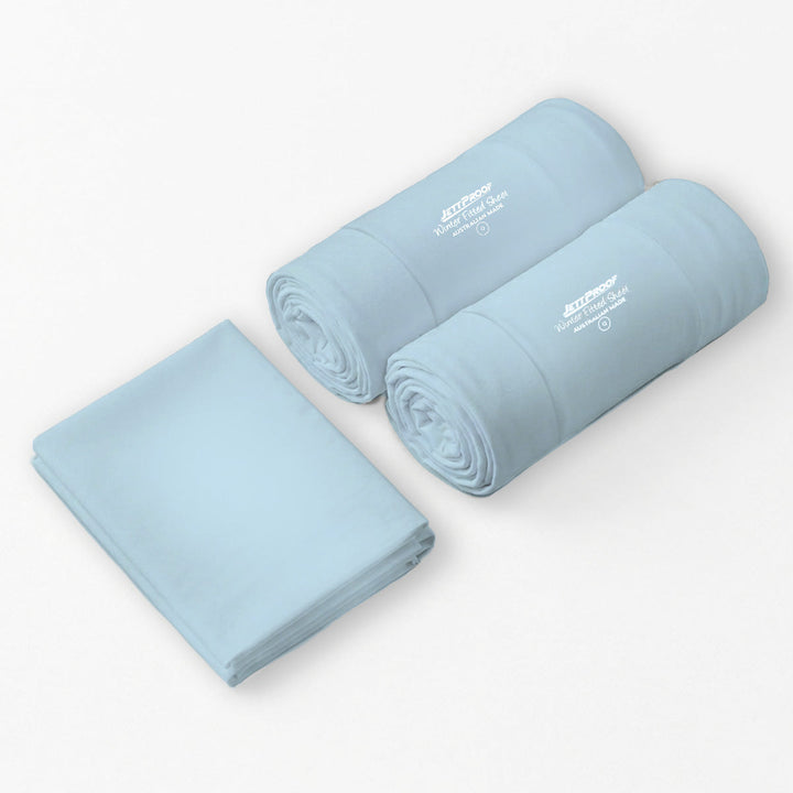 Light Blue - Winter Bedding Bundle