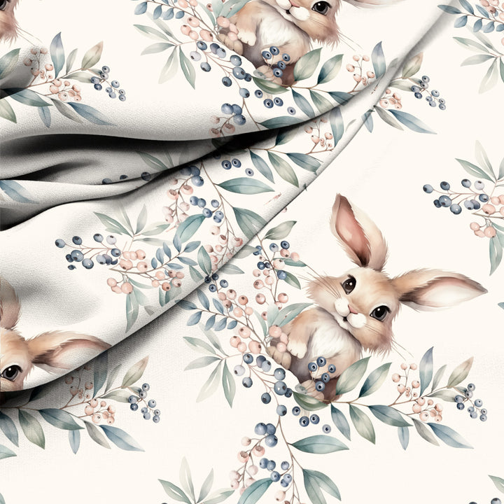 Bunnies Sensory Fitted Bed Sheet