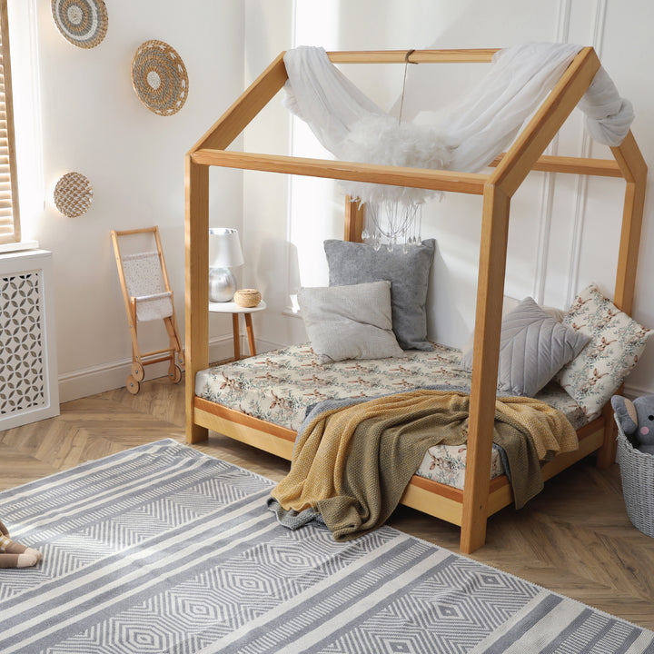 Bunnies Sensory Fitted Bed Sheet