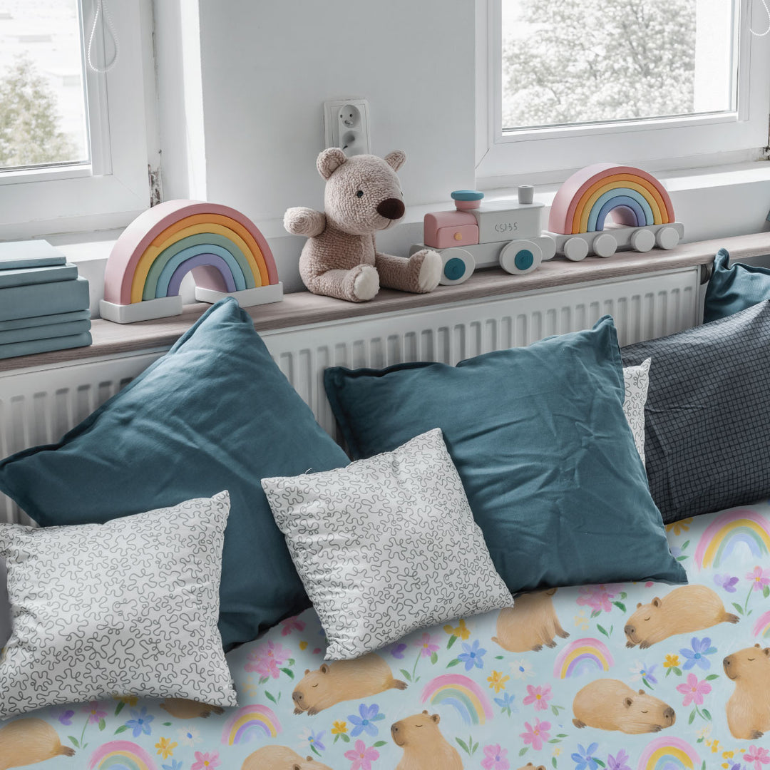 Capybara Sensory Fitted Bed Sheet