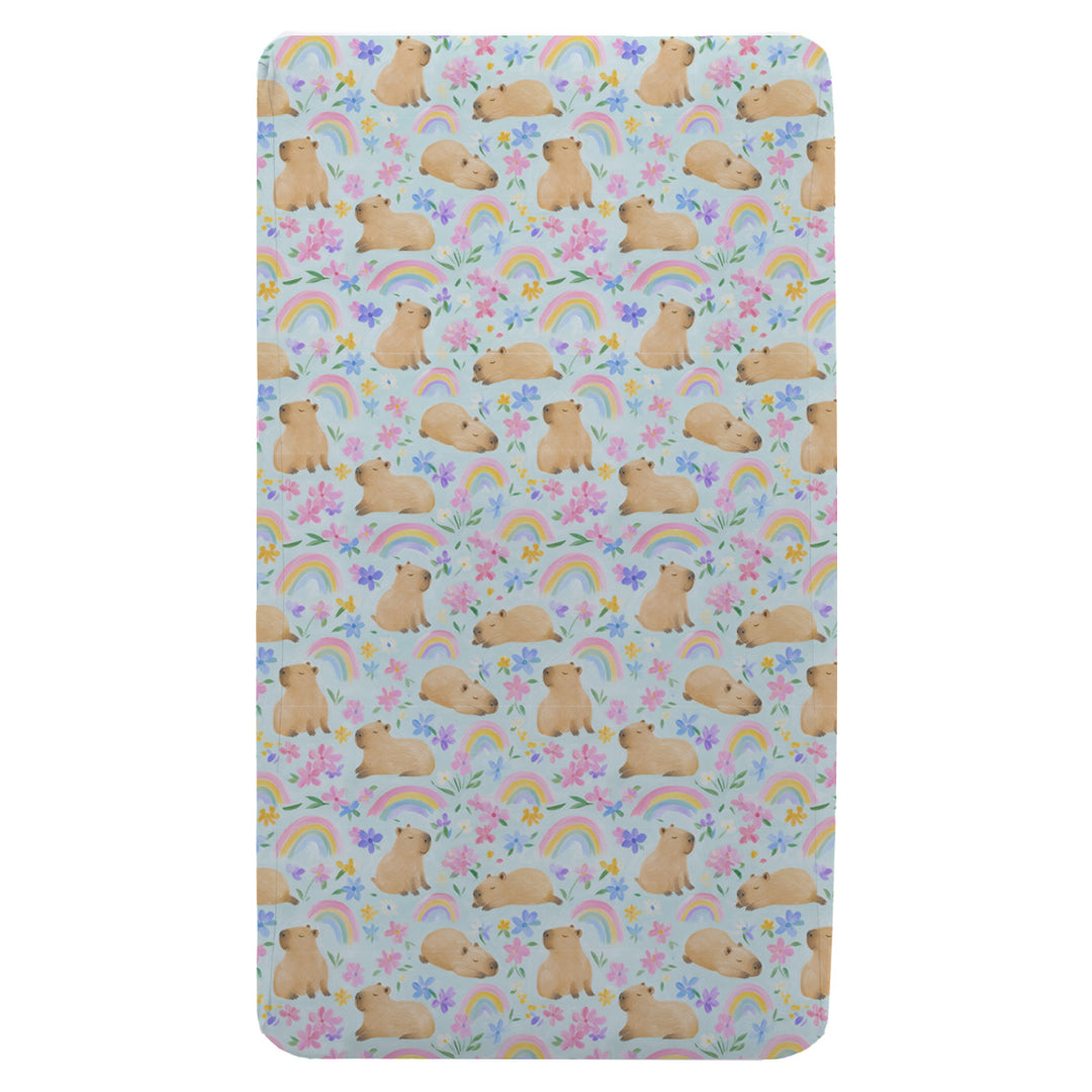 Capybara Sensory Fitted Bed Sheet