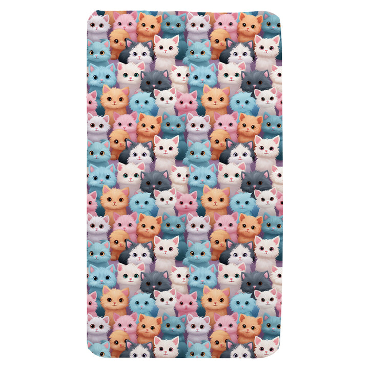 Cats Sensory Fitted Bed Sheet