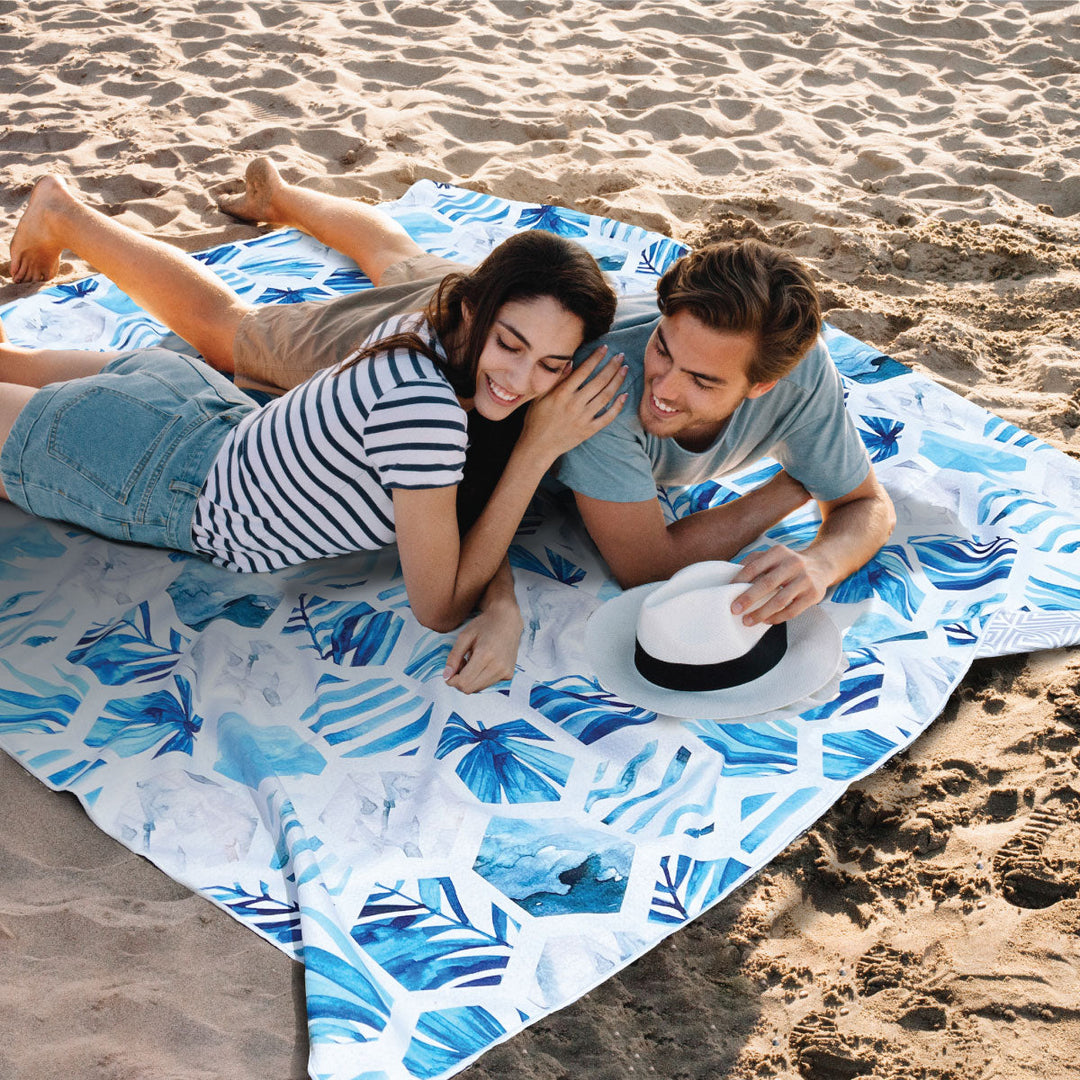 Coastal Vibes - Sand Free Beach Towel