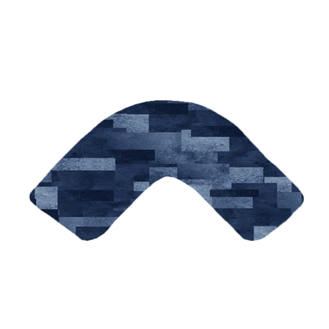 Deep Blue Curved Sensory Pillowcase