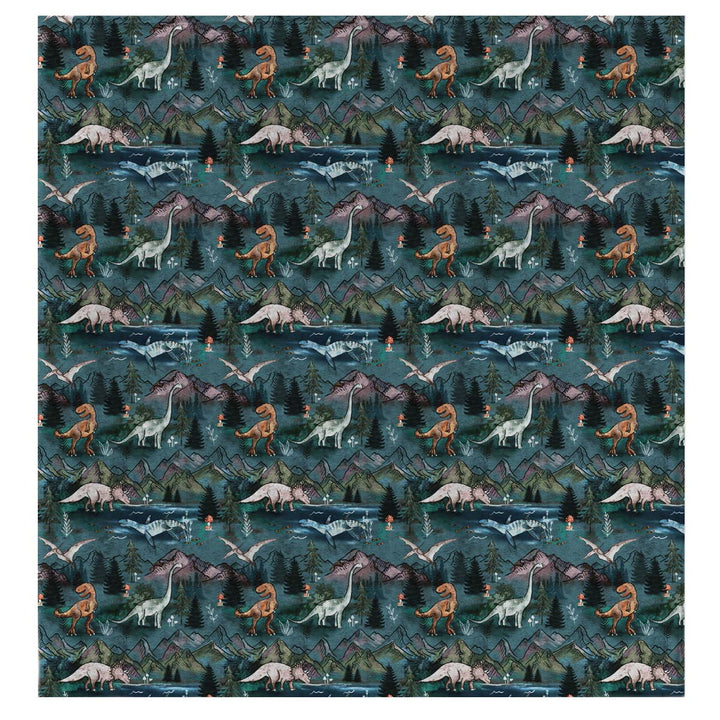 Dino Land - Plush Blanket
