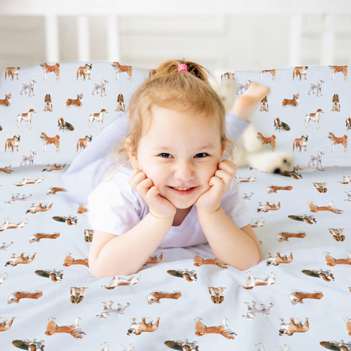 Dogs Sensory Fitted Bed Sheet