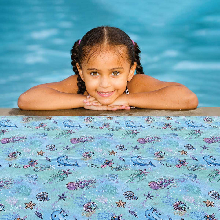 Dolphin Kingdom - Kids Sand Free Beach Towel