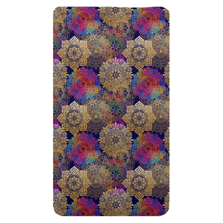 Gold Mandala Sensory Fitted Bed Sheet