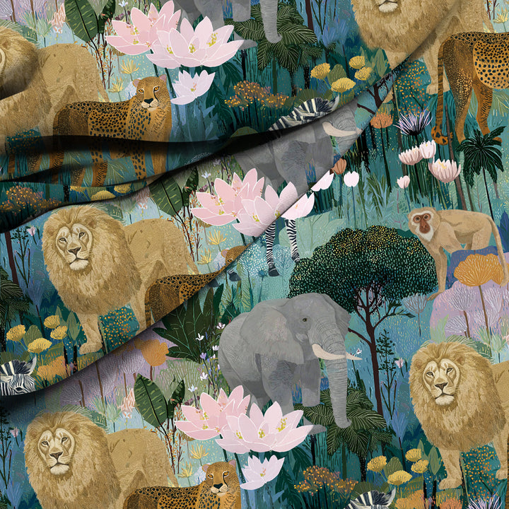 Jungle - Calming Sensory Compression Sheet