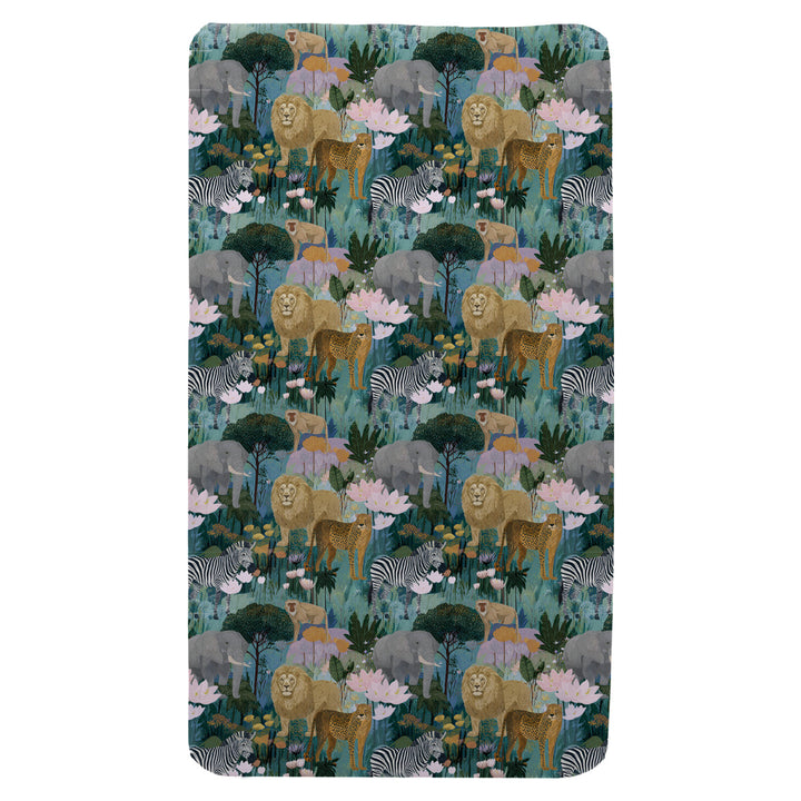 Jungle Sensory Fitted Bed Sheet