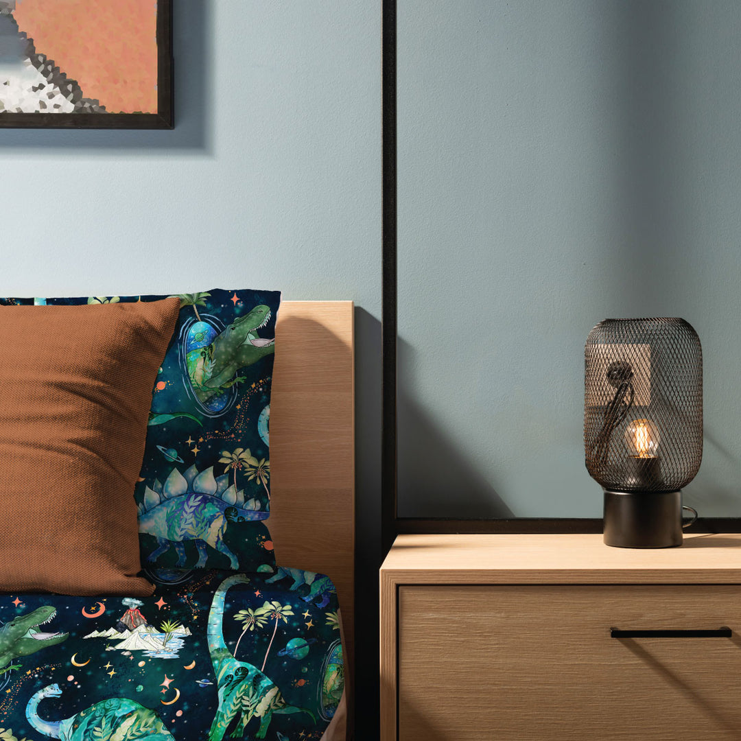 Jurassic Nights Sensory Fitted Bed Sheet