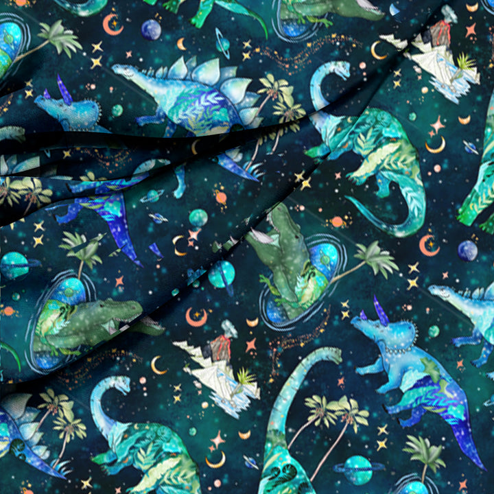 Jurassic Nights - Calming Sensory Compression Sheet