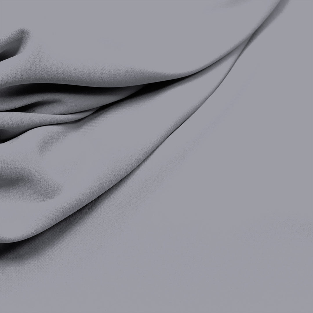 Light Gray Sensory Fitted Bed Sheet