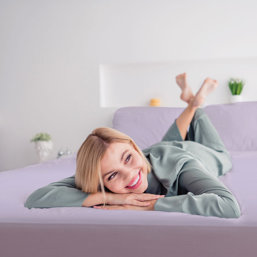 Lavender Sensory Fitted Bed Sheet