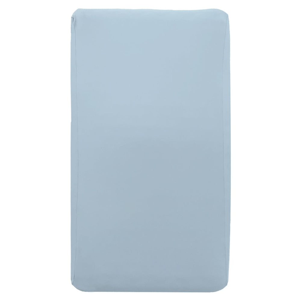 Light Blue Sensory Fitted Bed Sheet Sensory Fitted Bed Sheet JettProof.com.au Single Bed 
