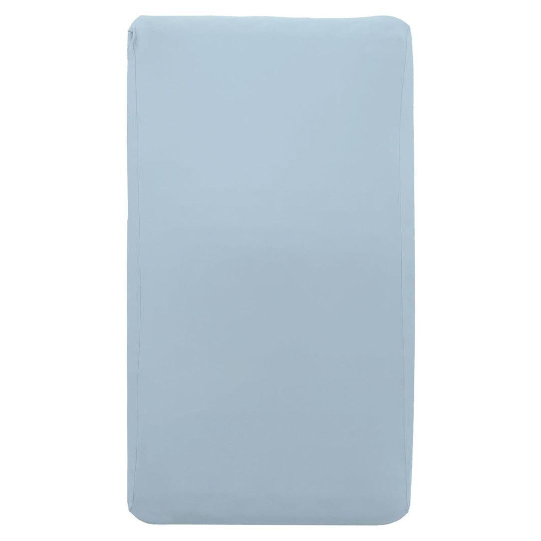 Light Blue Sensory Fitted Bed Sheet Sensory Fitted Bed Sheet JettProof.com.au Single Bed 
