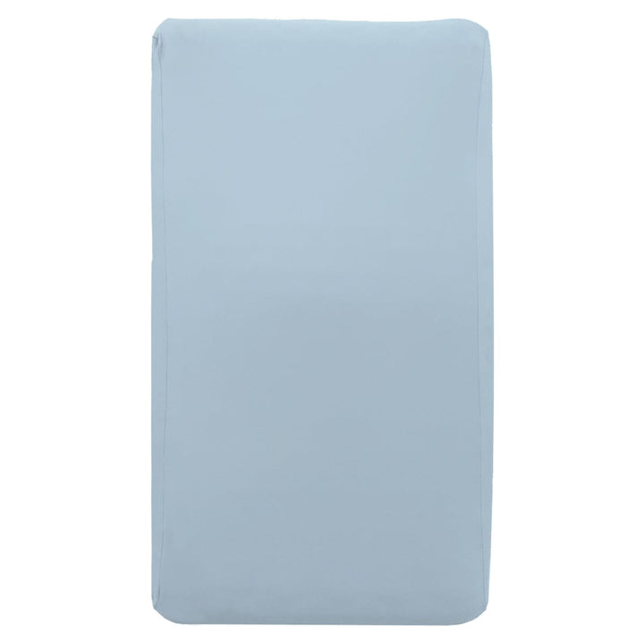 Light Blue Sensory Fitted Bed Sheet Sensory Fitted Bed Sheet JettProof.com.au Single Bed 