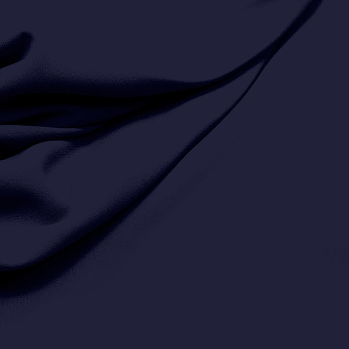 Navy Sensory Fitted Bed Sheet