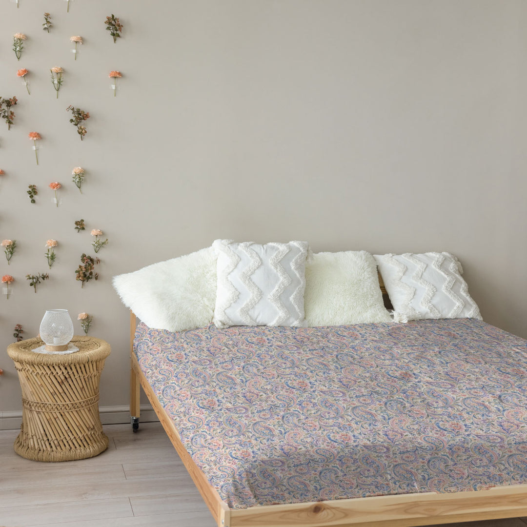 Paisley Sensory Fitted Bed Sheet