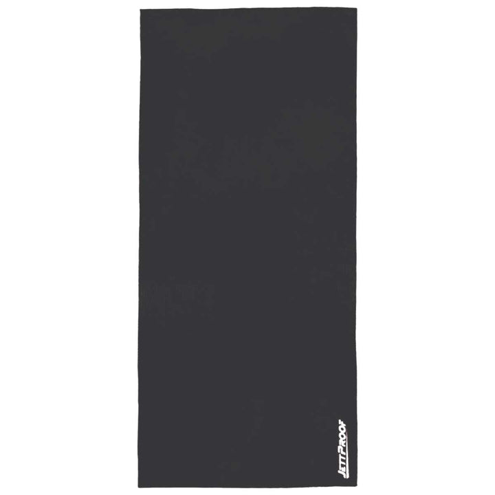 Jett Black antibacterial gym towel made from recycled fabric
