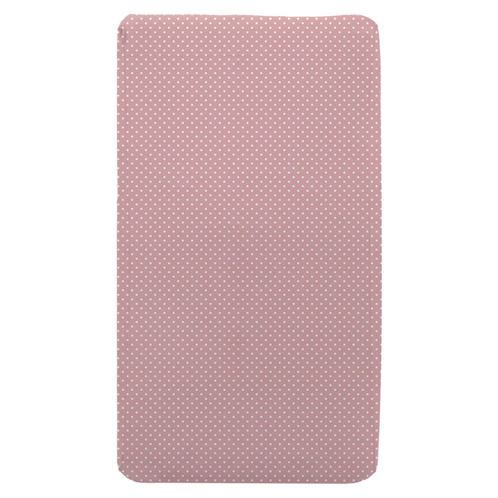 Pink Polka Dots Sensory Fitted Bed Sheet