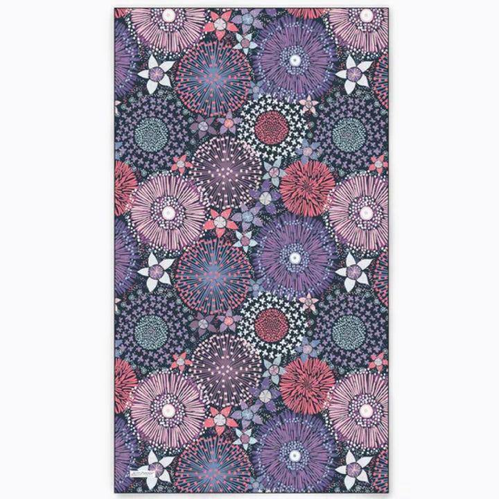 Purple Wildflowers - Sand Free Beach Towel