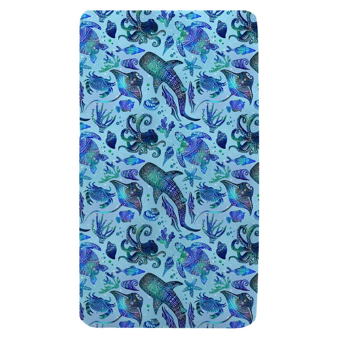 Reef Sensory Fitted Bed Sheet