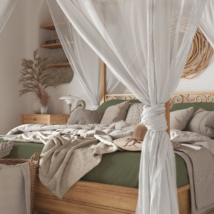 Sage Sensory Fitted Bed Sheet