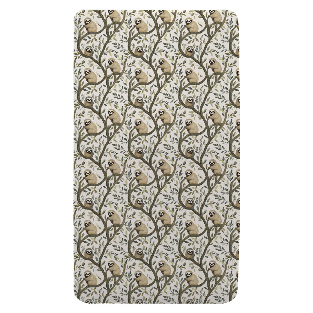 Sloth Sensory Fitted Bed Sheet
