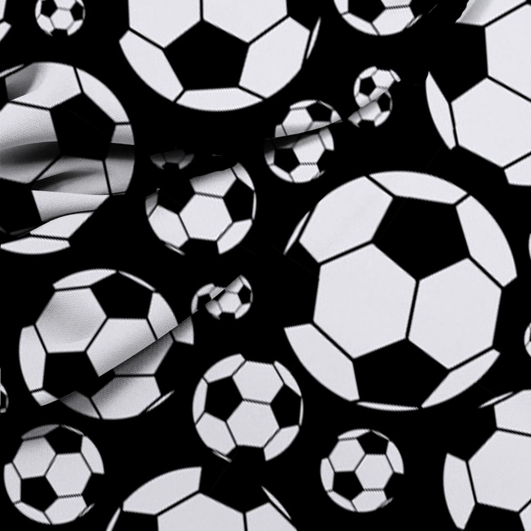 Soccer Sensory Fitted Bed Sheet
