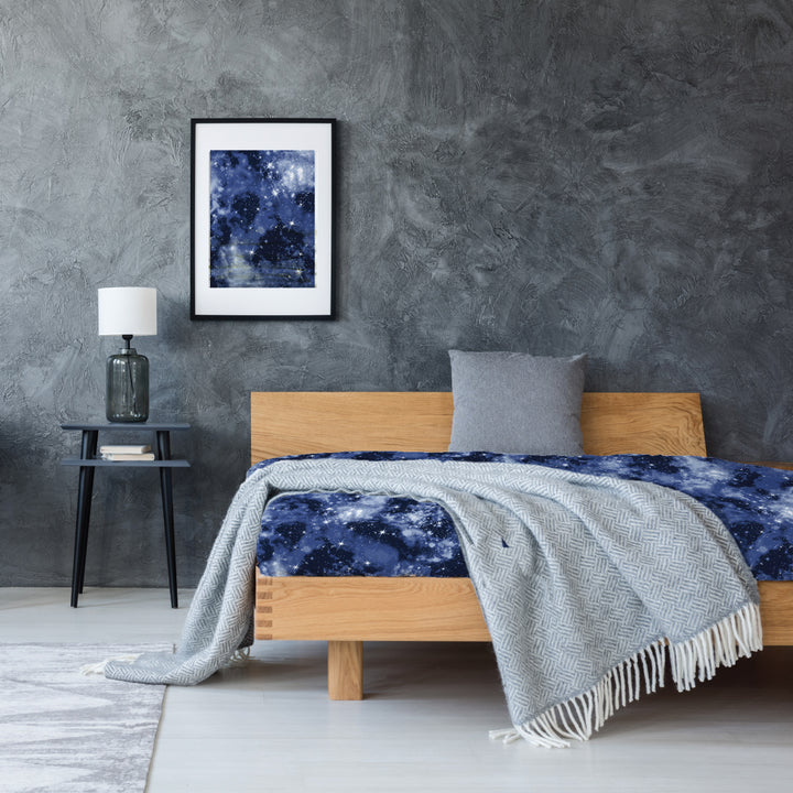Space Sensory Fitted Bed Sheet