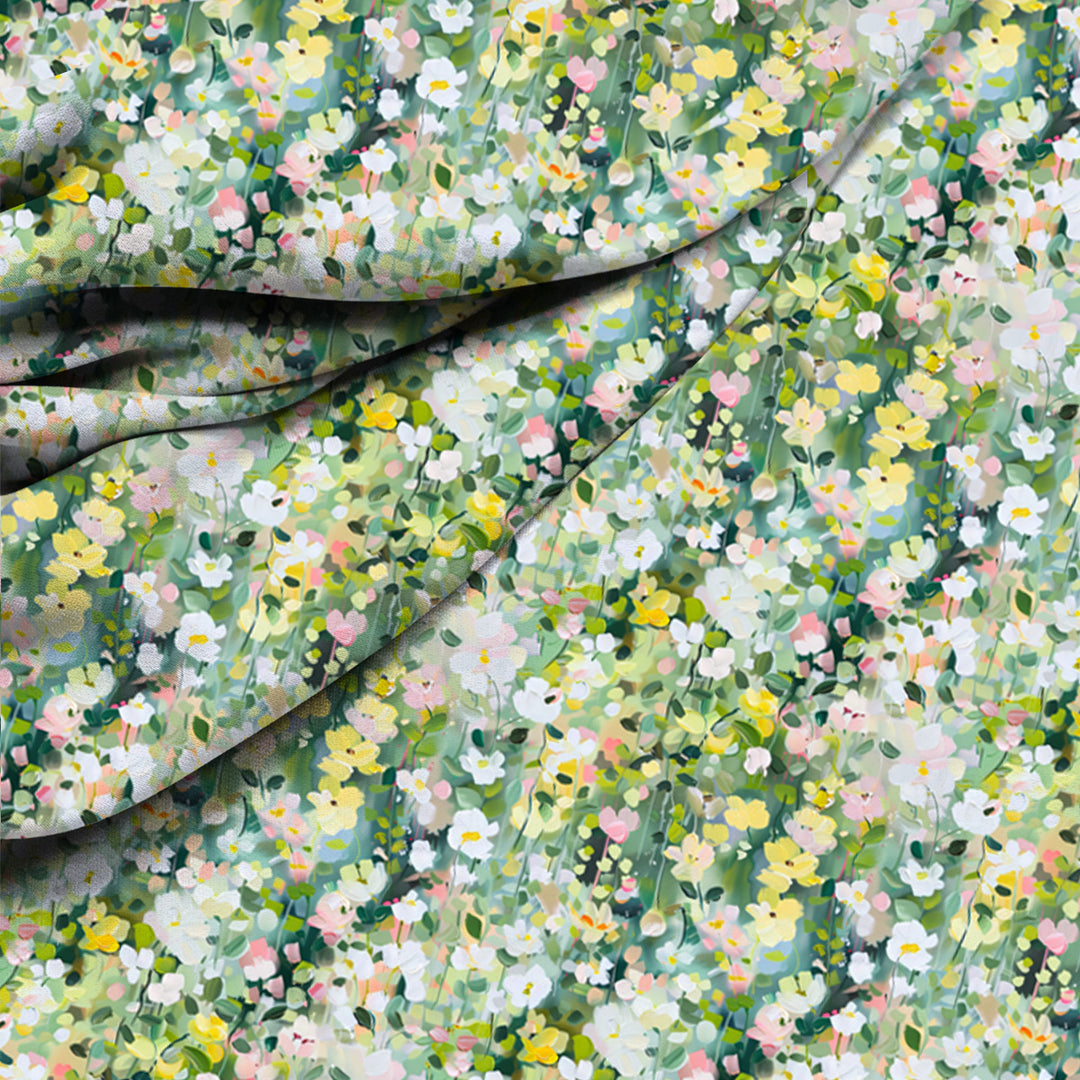 Springtime Sensory Fitted Bed Sheet