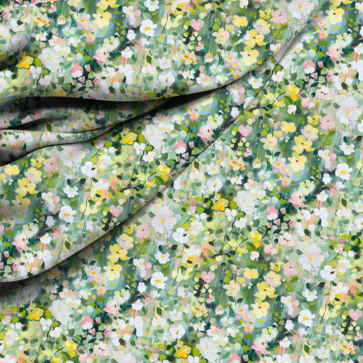 Springtime Sensory Fitted Bed Sheet