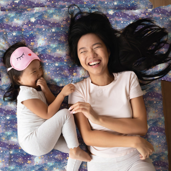 Stardust Sensory Fitted Bed Sheet