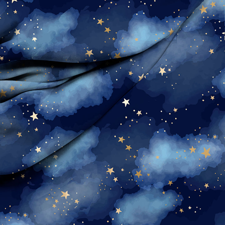 Starry Night Sensory Fitted Bed Sheet