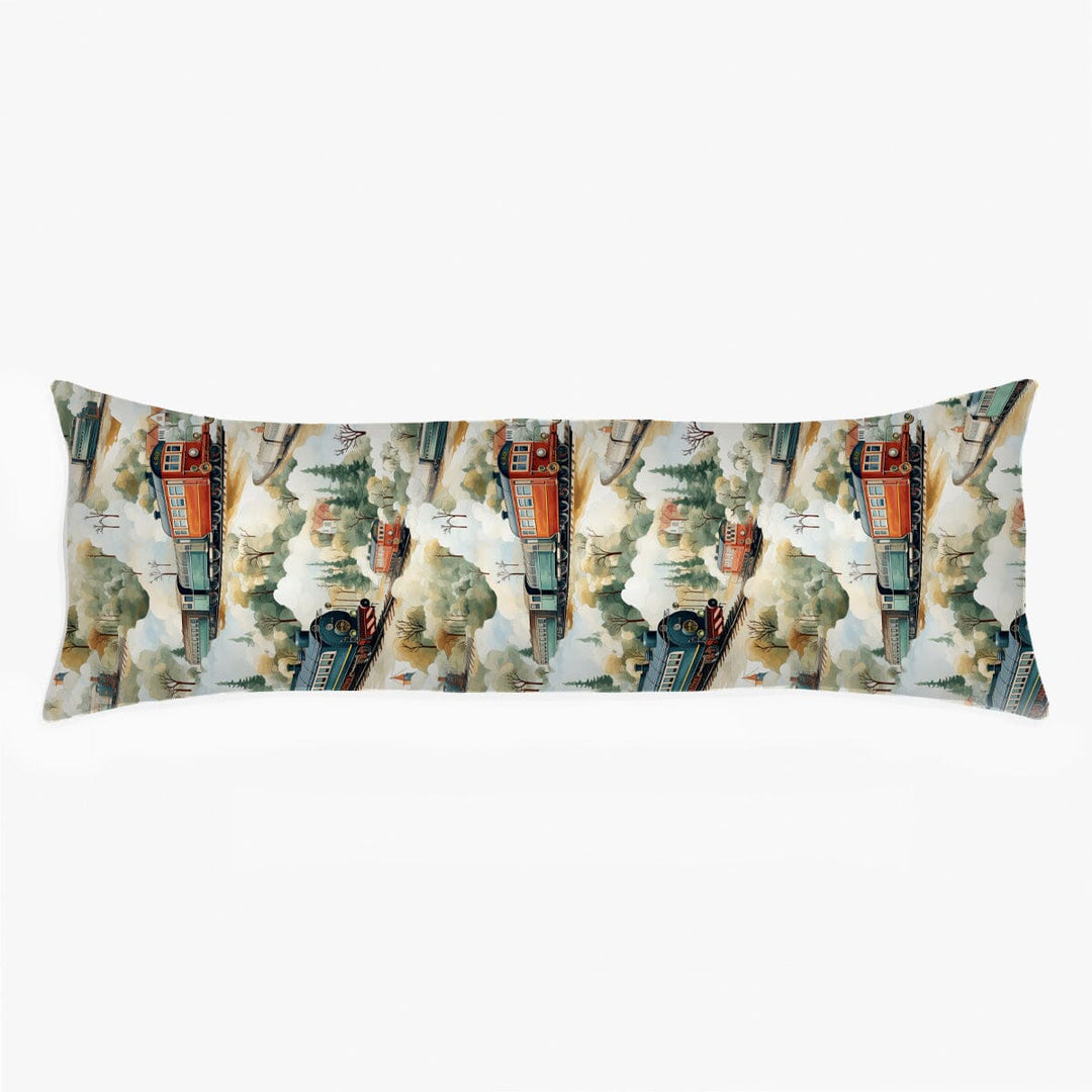 Trains - Sensory Body Pillow Cover