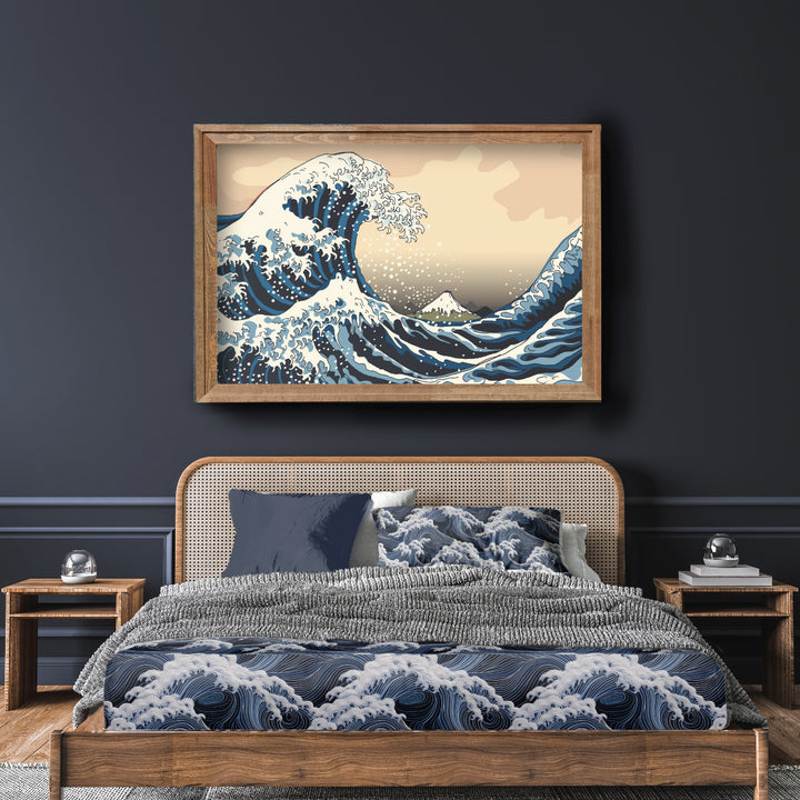 Waves Sensory Fitted Bed Sheet