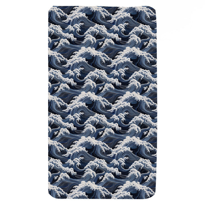 Waves Sensory Fitted Bed Sheet