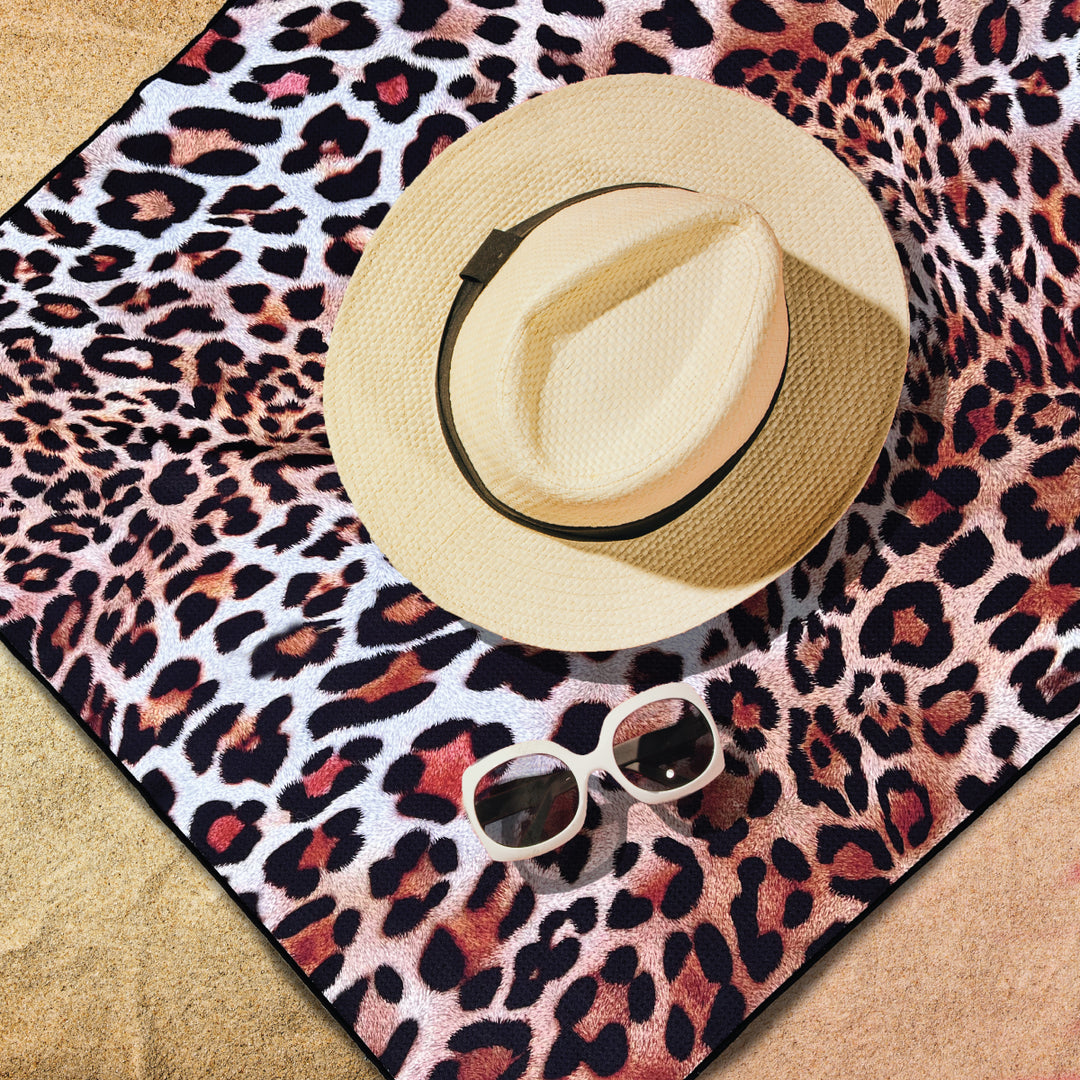Leopard - Sand Free Beach Towel