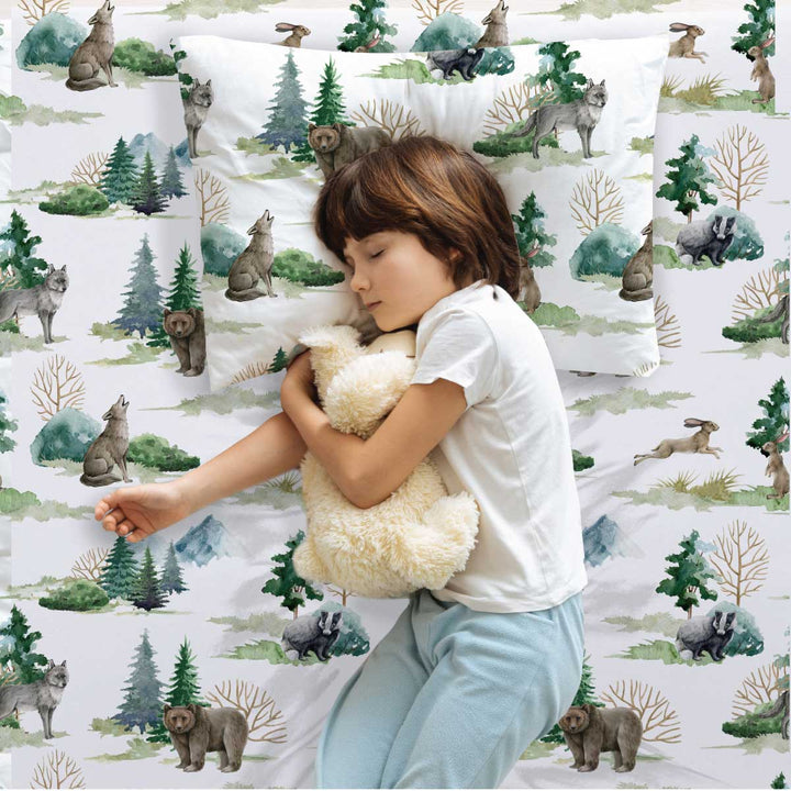 Wilderness Sensory Fitted Bed Sheet