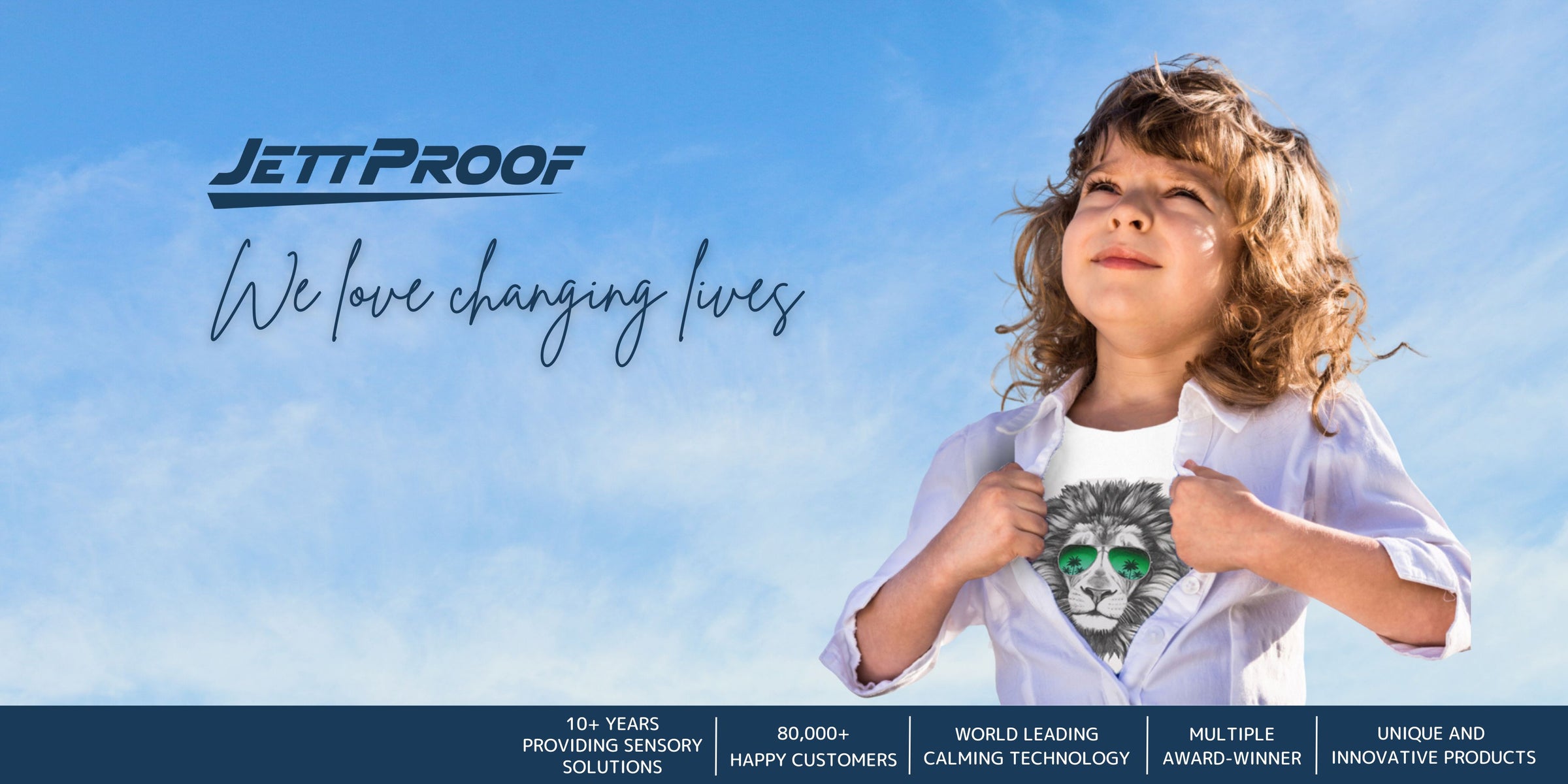 Jettproof Sensory Clothing for Children & Adults