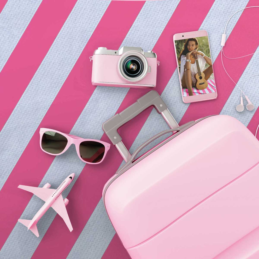 Bubble Gum Pink - Sand Free Beach Towel