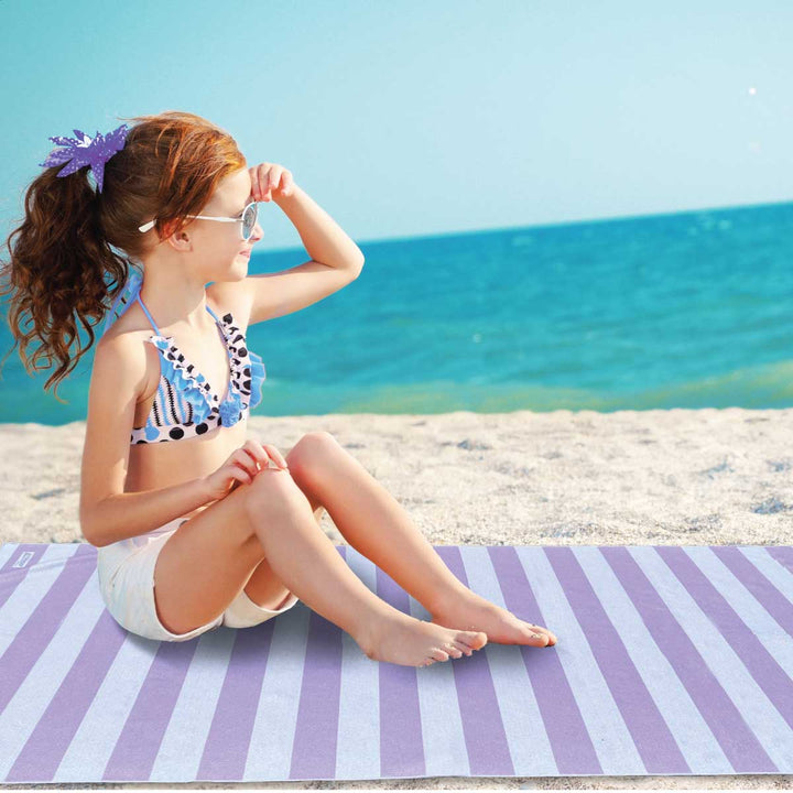 Lavender Purple - Kids Sand Free Beach Towel